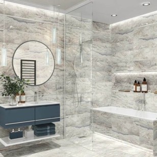 Керамогранит Ceradim Ocean Awesome Grey Серый Полированный 60x60