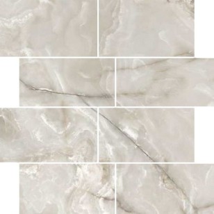 Мозаика Casa Dolce Casa Onyx and More Silver Onyx Satin 6mm Mur 7.5x15 30x30 767709