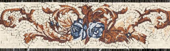 Стеклянная мозаика Sicis Rug Mosaic Renoir Elemento 5 30x100 56272