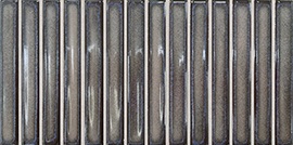 Плитка DNA Tiles Osaka Bars Grey 12.5х25 настенная 133479