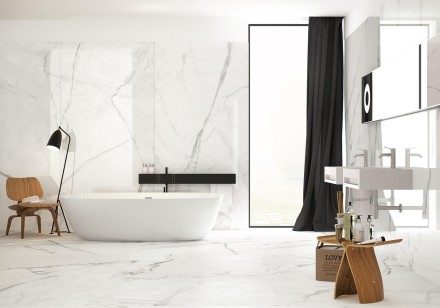 Керамогранит Artkera Group Porfido Carrara Матовый 60x120 60120PFC15M