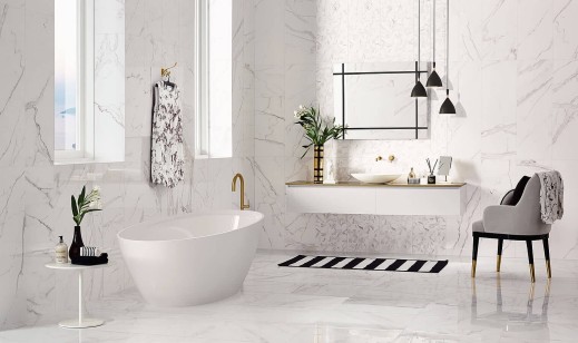 Керамогранит Artkera Group Porfido Carrara Матовый 60x120 60120PFC15M