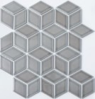 Мозаика NSmosaic Porcelain Series керамика глянцевая 4.8x4.8 26.6x30.5 P-502