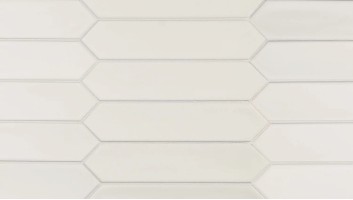 Плитка Equipe Lanse White 5x25 настенная 27481