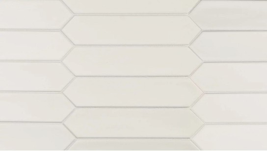 Плитка Equipe Lanse White 5x25 настенная 27481