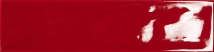 Плитка Tau Ceramica Maiolica Gloss Red 7.5х30 настенная