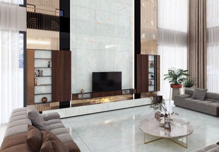 Керамогранит Buono Ceramica Onice Perla Glossy 60x120 O4450P