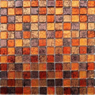 Мозаика Pixmosaic Камень и стекло Комбинированная 2.3x2.3 30x30 Sh105