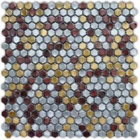 Мозаика Moreroom Stone Stamping Aluminum Mix 30.3x30.3 S029