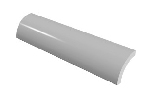 Специальный элемент Pool Tile Radial External Grey Smooth