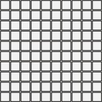 Мозаика Floor Gres Buildtech 2.0 Ce White Mat Mosaico 3x3 30x30 767494