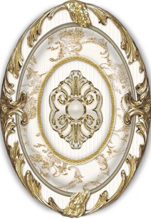 Декор El Molino Brigitte Oro-Beige Medallon 14x10