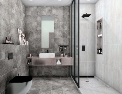 Керамогранит Global Tile Storm Светло-серый 30x60 GT223VG