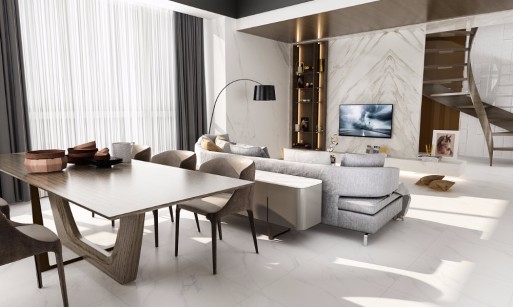 Керамогранит Laparet Advance White Белый Сатинированный 80x80