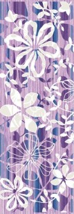 Декор Нефрит-Керамика Кураж Кадриль фиолетовый 11.5x33 95-03-55-06-70