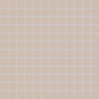 Мозаика Rako Color Two бежевая матовая 2.5x2.5 30x30 GDM02108