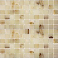 Мозаика Caramelle Mosaic Pietrine 7 mm Onice Jade Bianco Pol 29.8x29.8