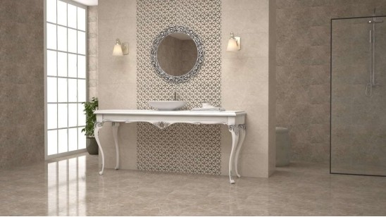 Плитка Sina Tile Cemento Brown 30x90 настенная 9995