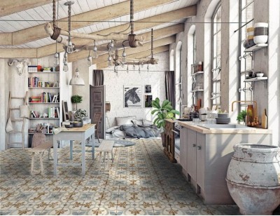 Керамогранит Nanda Tiles Loft Floor Sylvania S 20x20 AC51753