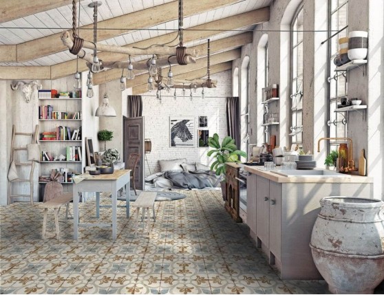 Loft Floor (Nanda Tiles)