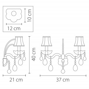 Бра Osgona Acesso 721623