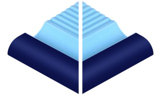 Специальный элемент Pool Tile External Corner Blue with Blue Marker