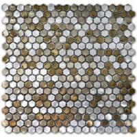 Мозаика Moreroom Stone Stamping Aluminum Mix 30.3x30.3 S031