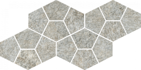 Мозаика Italon Magma Silver Mosaico Prism 20.5x41.3 620110000246