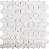 Стеклянная мозаика Vidrepur Hexagon Marbles 4300 31.7x30.7