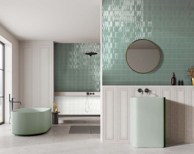 Плитка Monopole Ceramica Melody Royal Green 20x20 настенная