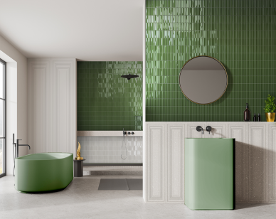 Плитка Monopole Ceramica Melody Royal Green 20x20 настенная