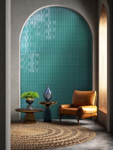Плитка Monopole Ceramica Melody Royal Green 20x20 настенная