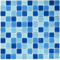 Стеклянная мозаика Bonaparte Navy Blu 2.5x2.5 30x30
