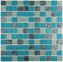 Стеклянная мозаика Bonaparte Breeze 2.5x2.5 30x30