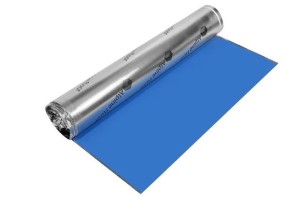 Подложка Alpine Floor Silver Foil Blue Eva 1x10 м