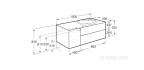 Тумба под раковину Roca Beyond 50.5x120x52.5 851411806