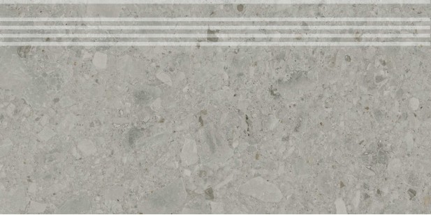 Ступень Kerama Marazzi Чеппо ди Гре серый матовый обрезной 30x60 DD606020R/GR