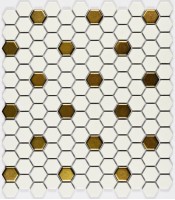 Мозаика Bonaparte Babylon Gold Matt 2.3x2.6 26x30