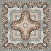 Керамогранит Motto Ceramic Monotone Gravel Decor Matt 20x20 N100103