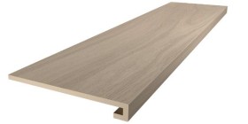 Ступень Kerama Marazzi Монтиони бежевый матовый обрезной 33x119.5 клееная SG518320R/GCF