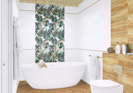 Плитка Delacora Barbados 30x90 настенная WT93BAB55