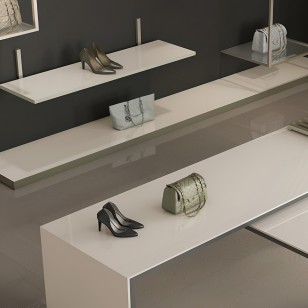 Керамогранит Motto Ceramic 15 mm Dark Grey Glossy 80x240 N100144