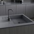 Керамогранит Motto Ceramic 15 mm Dark Grey Glossy 80x240 N100144