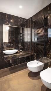 Керамогранит Infinity Ceramica Rio Black Golden Line Glossy 60x120