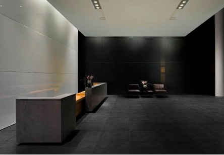 Керамогранит Exterior Ceramica Movotone Venta Black Glossy 80x300