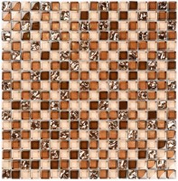 Стеклянная мозаика Bonaparte Ochre Rust 1.5x1.5 30x30