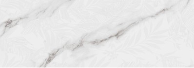 Плитка Fanal Carrara Leaves White Matt 31.6x90 настенная