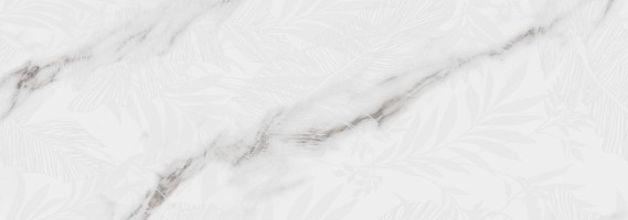 Плитка Fanal Carrara Leaves White Matt 31.6x90 настенная