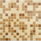 Мозаика NSmosaic Econom Series стекло коричневый сетка 2х2 32.7x32.7 MIX3