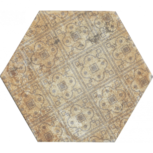 Керамогранит Monopole Ceramica Pompeia Decor Marron 20x24